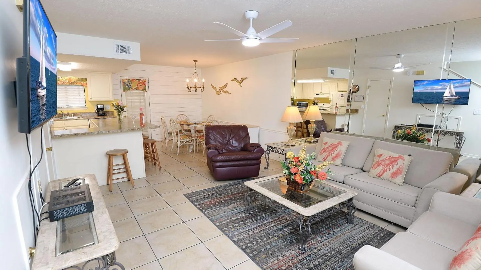 度假居 巴拿马城133 West Leslie Lane Townhouse别墅